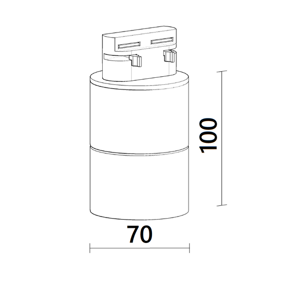 Світильник трековий REMILUM RL220-FOKUS-10W-4K-WH білий 307009 фото