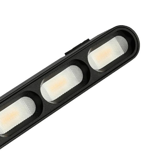 Магнітний трековий світильник VIDEX LD13B 5.5W 4000K 48V Black 308002 фото