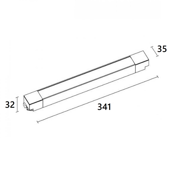 Світильник трековий REMILUM RL220-LINE-20W-4K-BK чорний 307010 фото