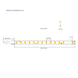 LED стрічка RISHANG 120-2835-12V 8.6W 818Lm 6500K (RN08C0TA-B-PW) 707043 фото 2